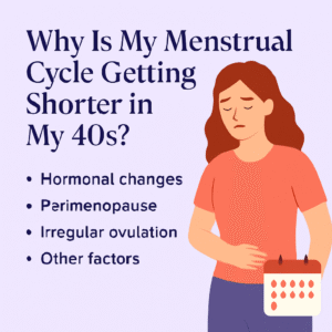 Why Is My Menstrual Cycle Getting Shorter in My 40s?