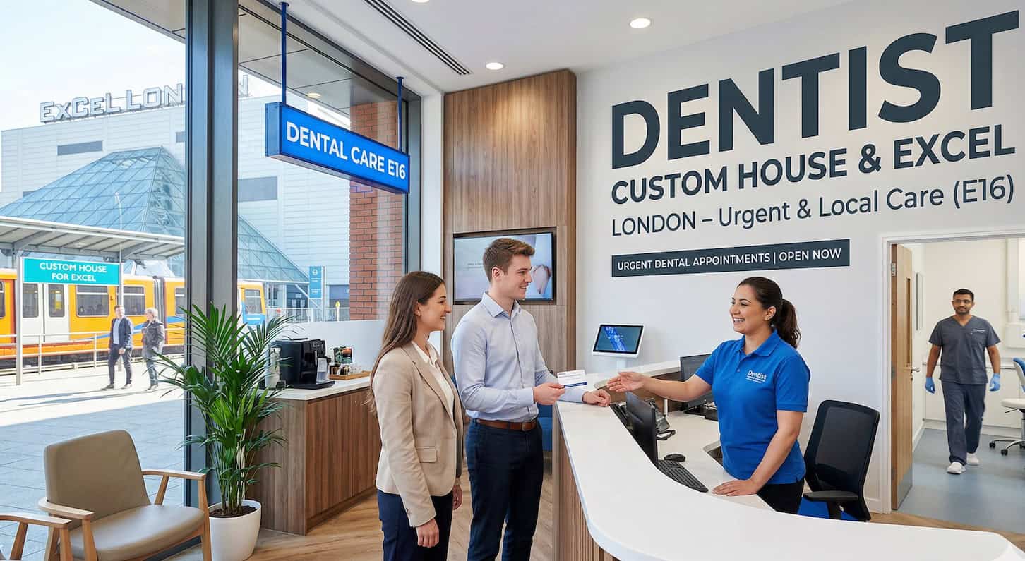Dentist Custom House and ExCeL London E16 - Urgent and local dental care clinic interior